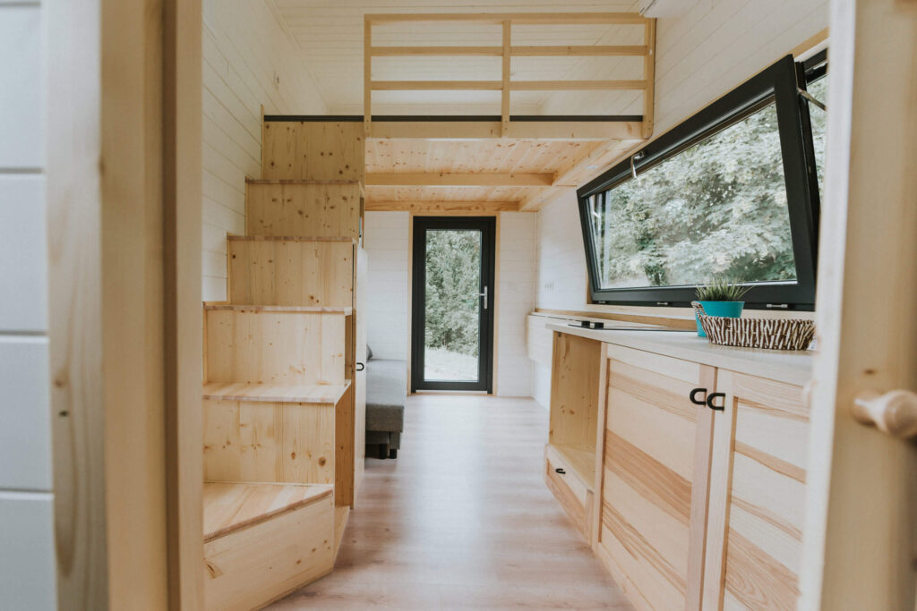 Tiny house schody