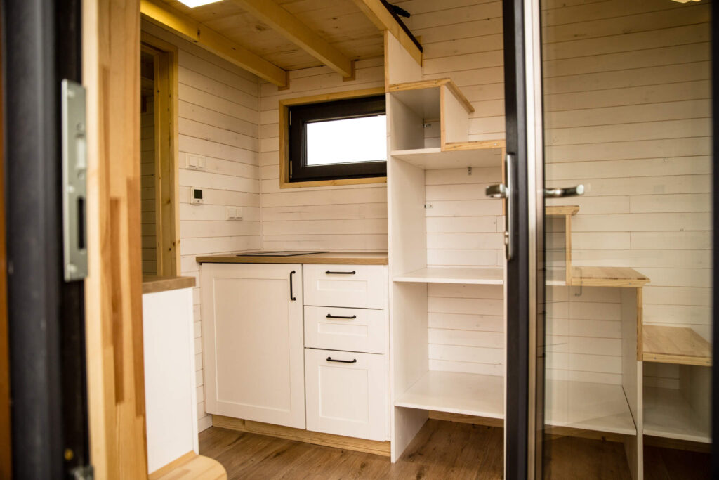 Prostorný tiny house